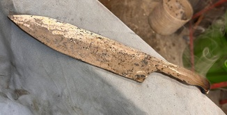 Die Klingenform schmieden